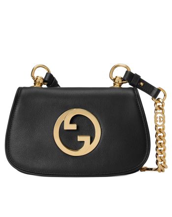 Gucci Blondie Mini Shoulder 724645 Black